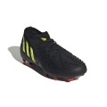 adidas Buty piłkarskie Predator Edge.1 FG (do twardych nawierzchni, trawa naturalna) czarne dziecięce